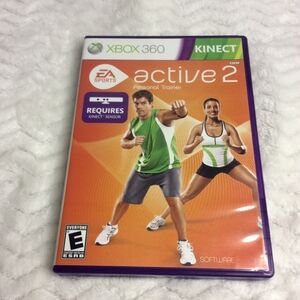 Active 2 Personal Trainer EA Sports Microsoft Xbox 360 Clean Disc Tested CIB